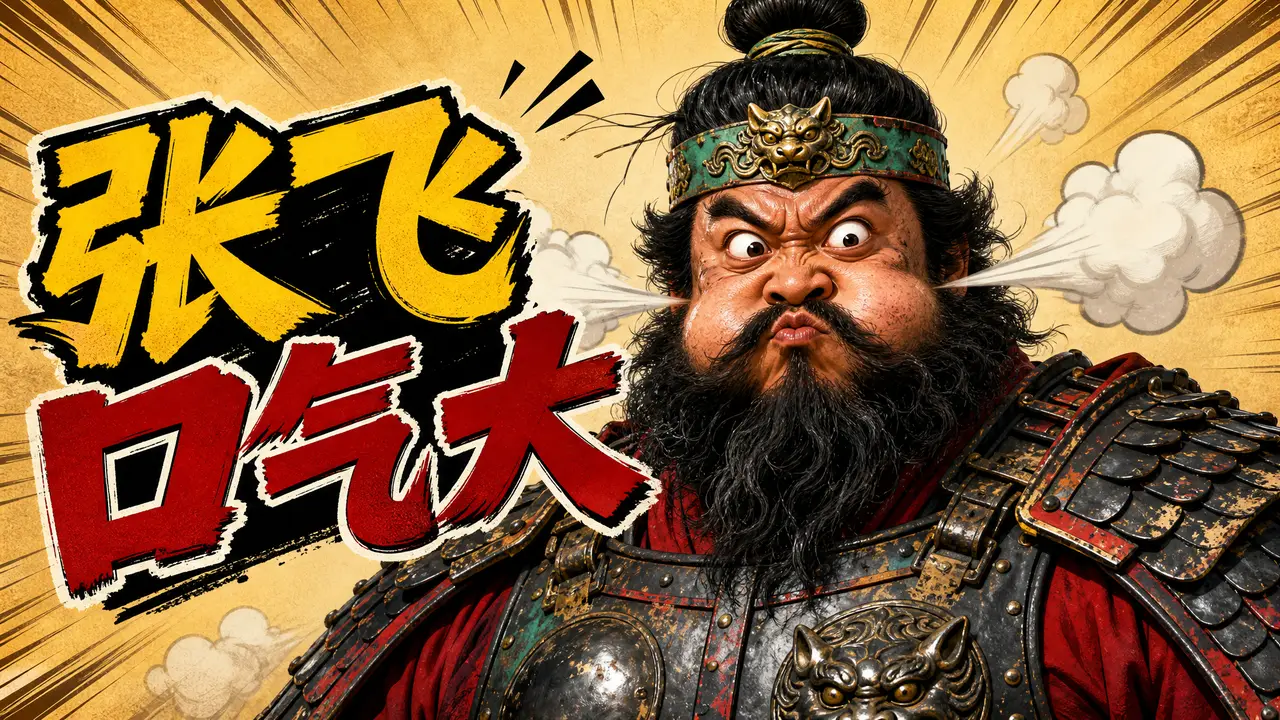 张飞口气大-歌曲创意广告