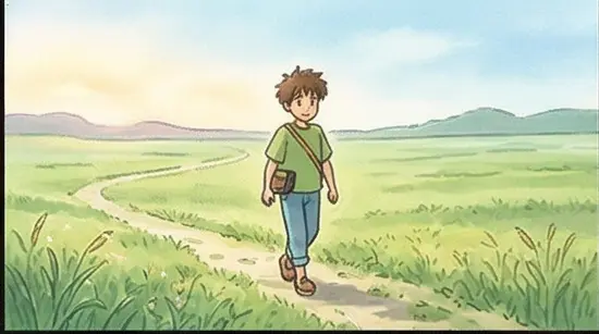 起风了—治愈小故事1|宫格生图 1-4