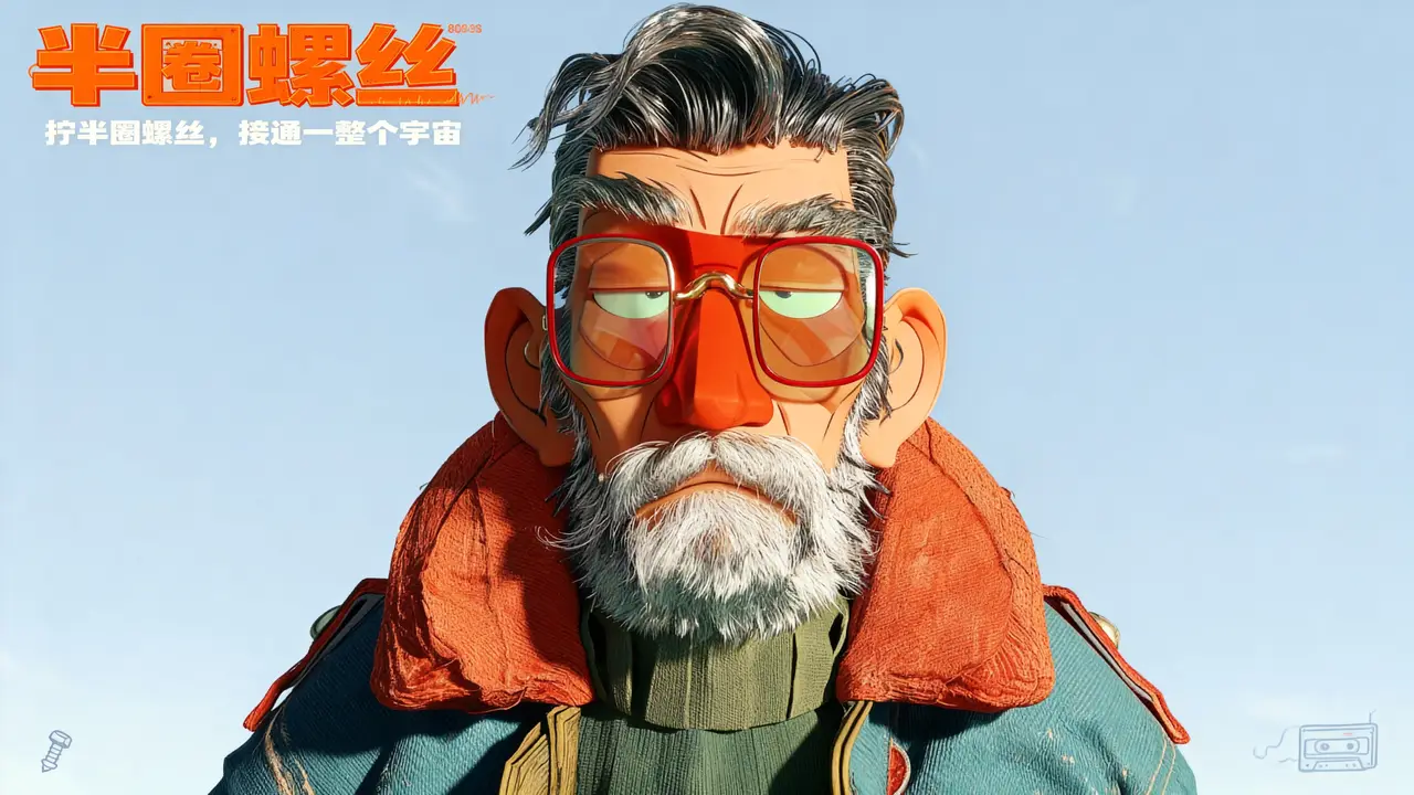 半圈螺丝