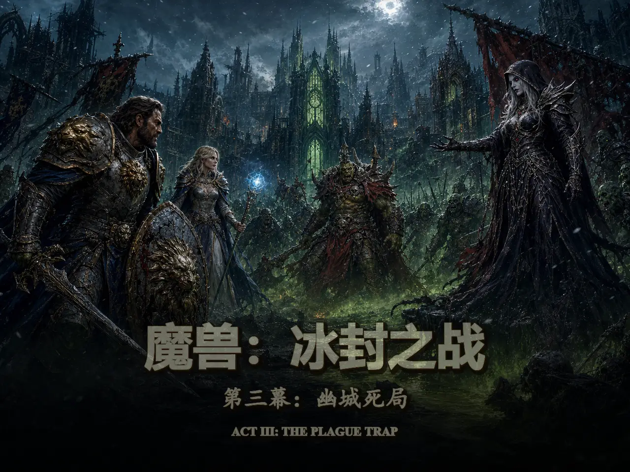冰峰之战第三幕：联盟与部落的怒火