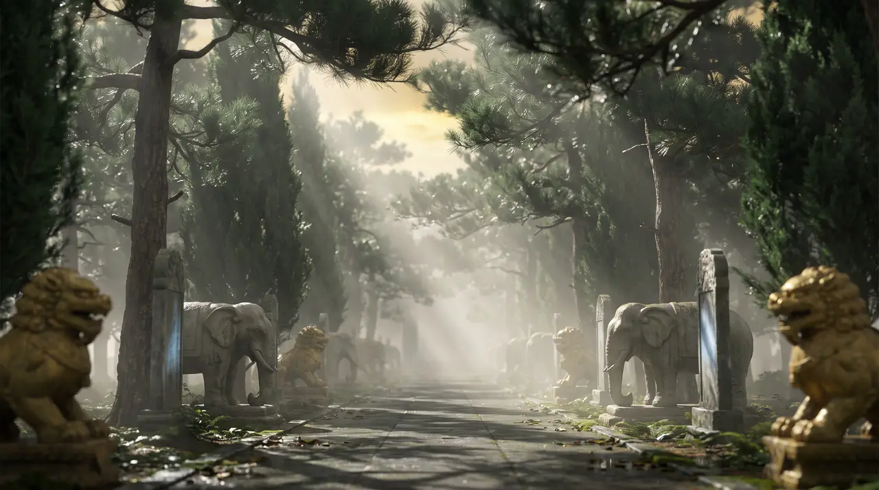 五代第一明君·柴荣|场景_庆陵松柏_基础_V1