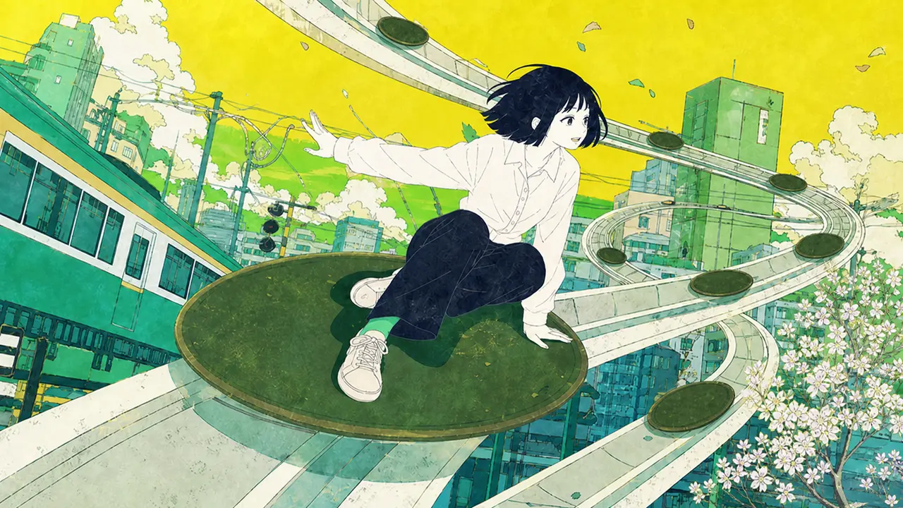 和绿之歌|关于恋爱中走神的瞬间|绿盘电车