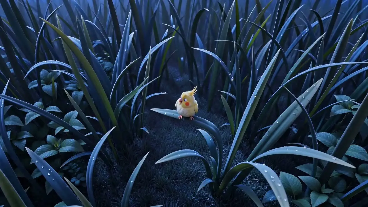 飞来一只萤火虫｜视频节点6-俯视全景虾球疑惑起飞v1
