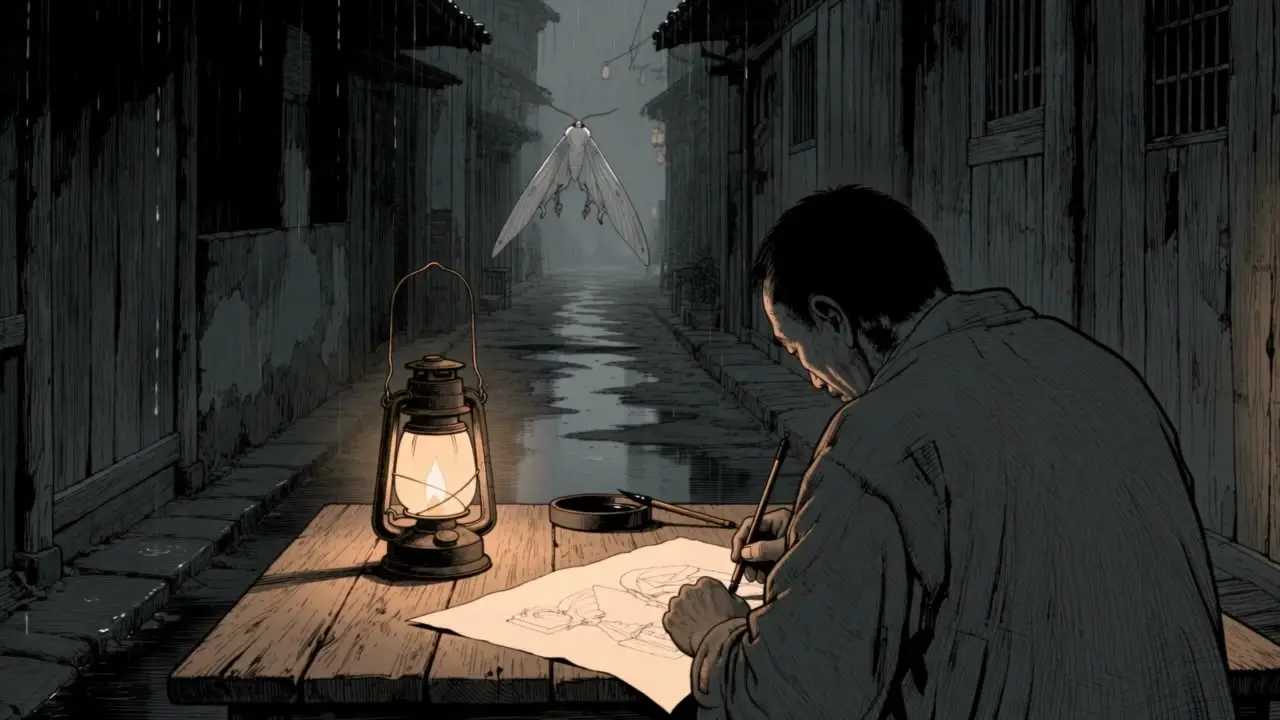 市井故事：木蛾点灯｜S3 飞蛾覆桌-油灯骤暗