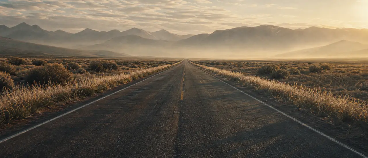 The Hitchhiker|场景锚 — 空旷公路·白天