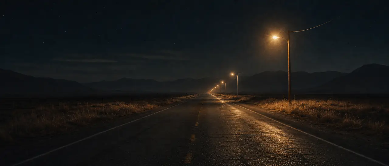 The Hitchhiker|场景锚 — 空旷公路·夜晚