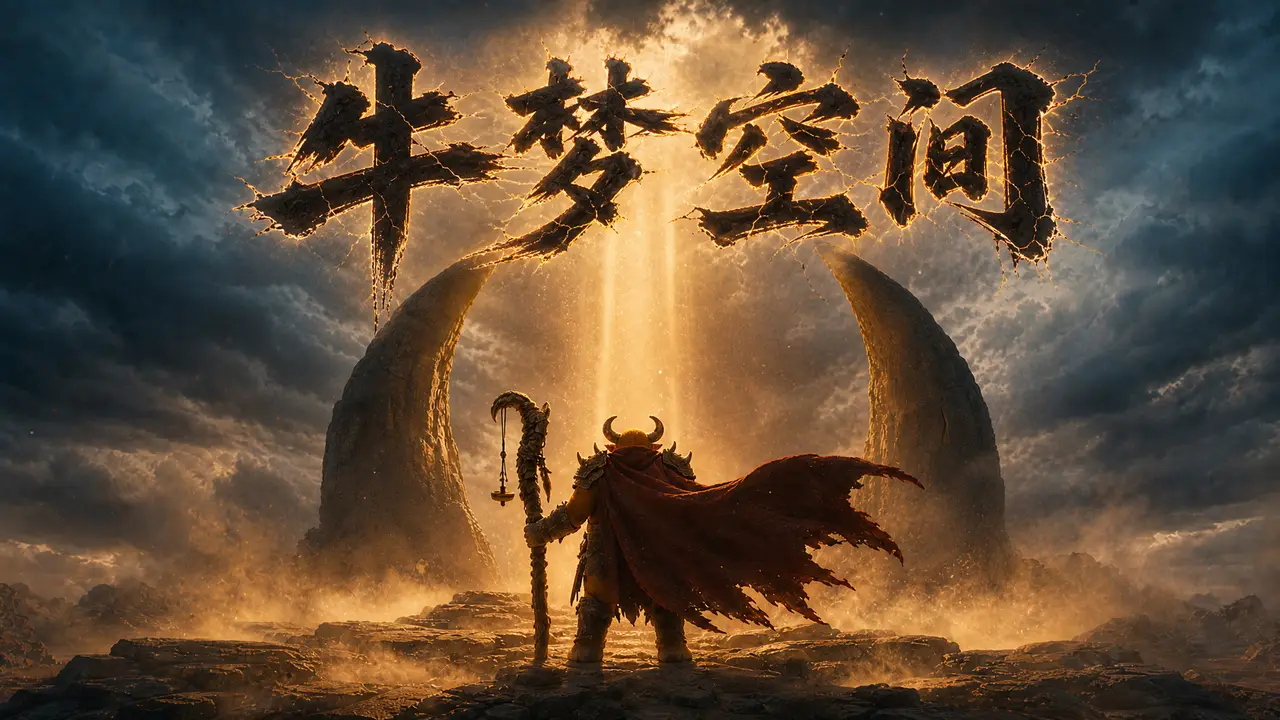 牛来平行宇宙——《牛梦空间》|《牛梦空间》最终投稿封面(含片名文字)