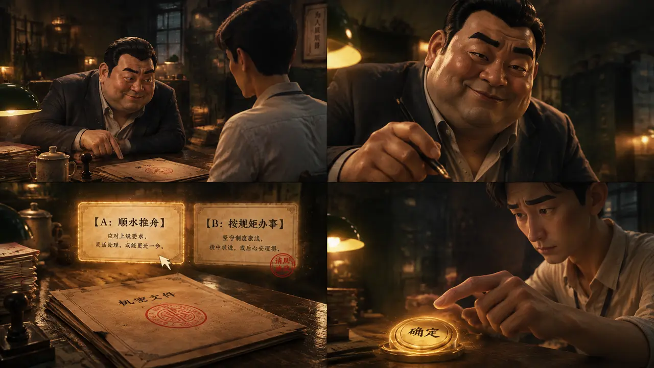 隐秘的交易清单｜四宫格 [S05-06] 施压与抉择・四个景别