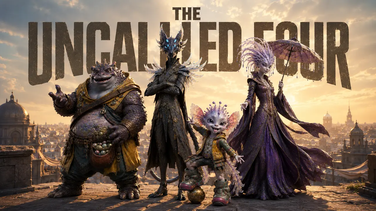 《The Uncalled Four》外星英雄小队搞笑救场