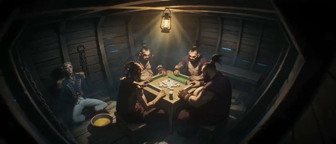 《过伶仃洋》这才是真正的海盗王｜过零丁洋_分镜062-066_底层舱翻咗事件 - 副本