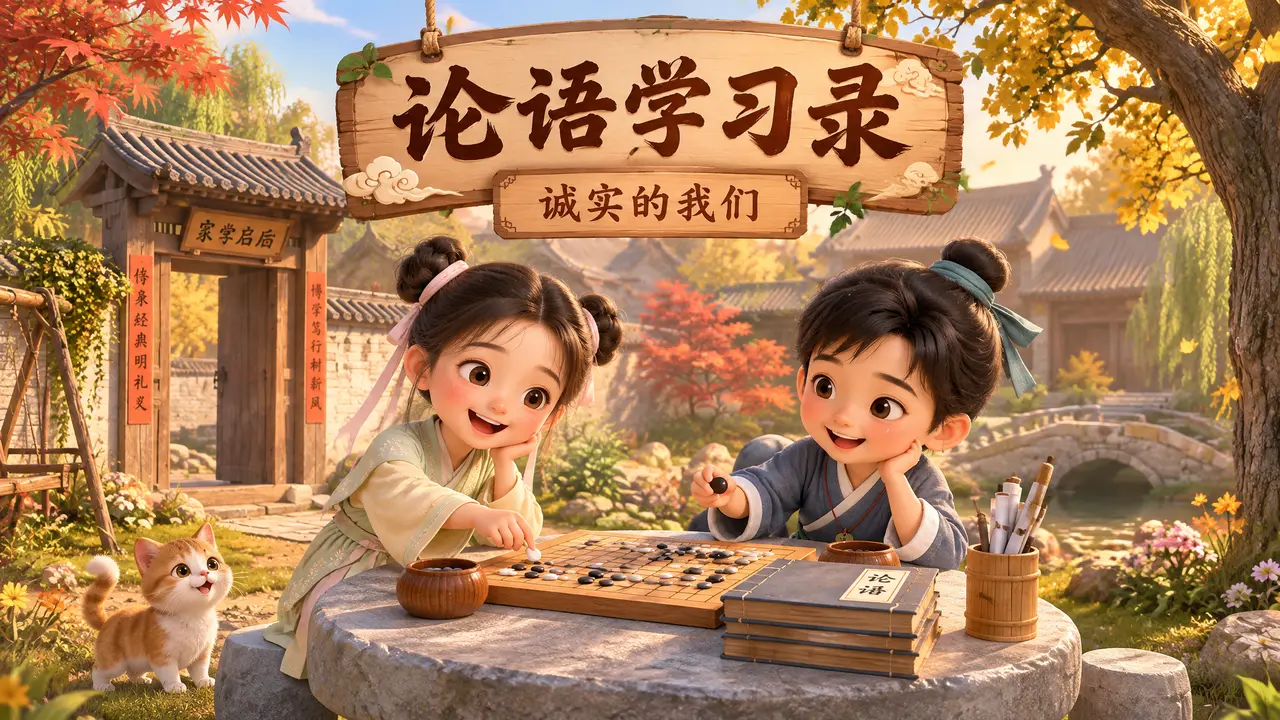论语学习录-诚实的我们