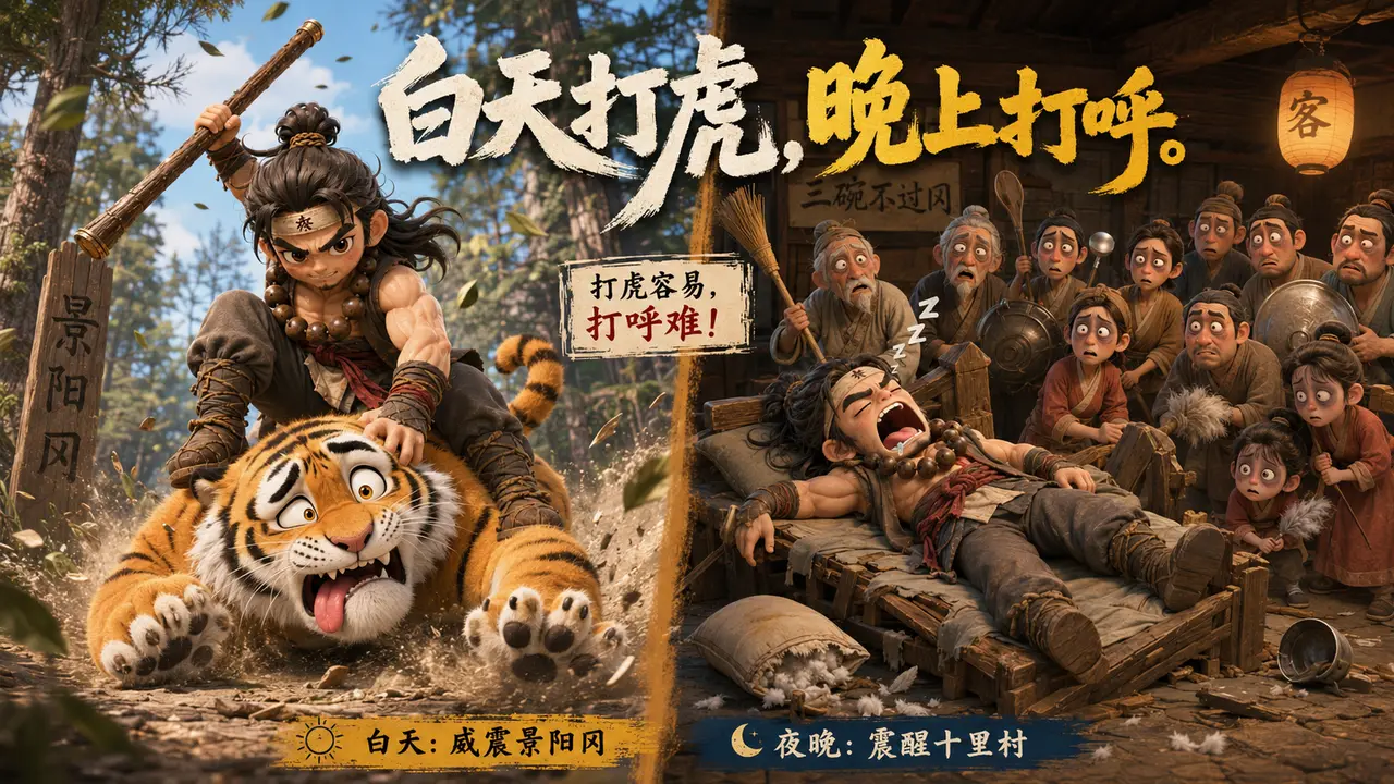 武松打”呼“