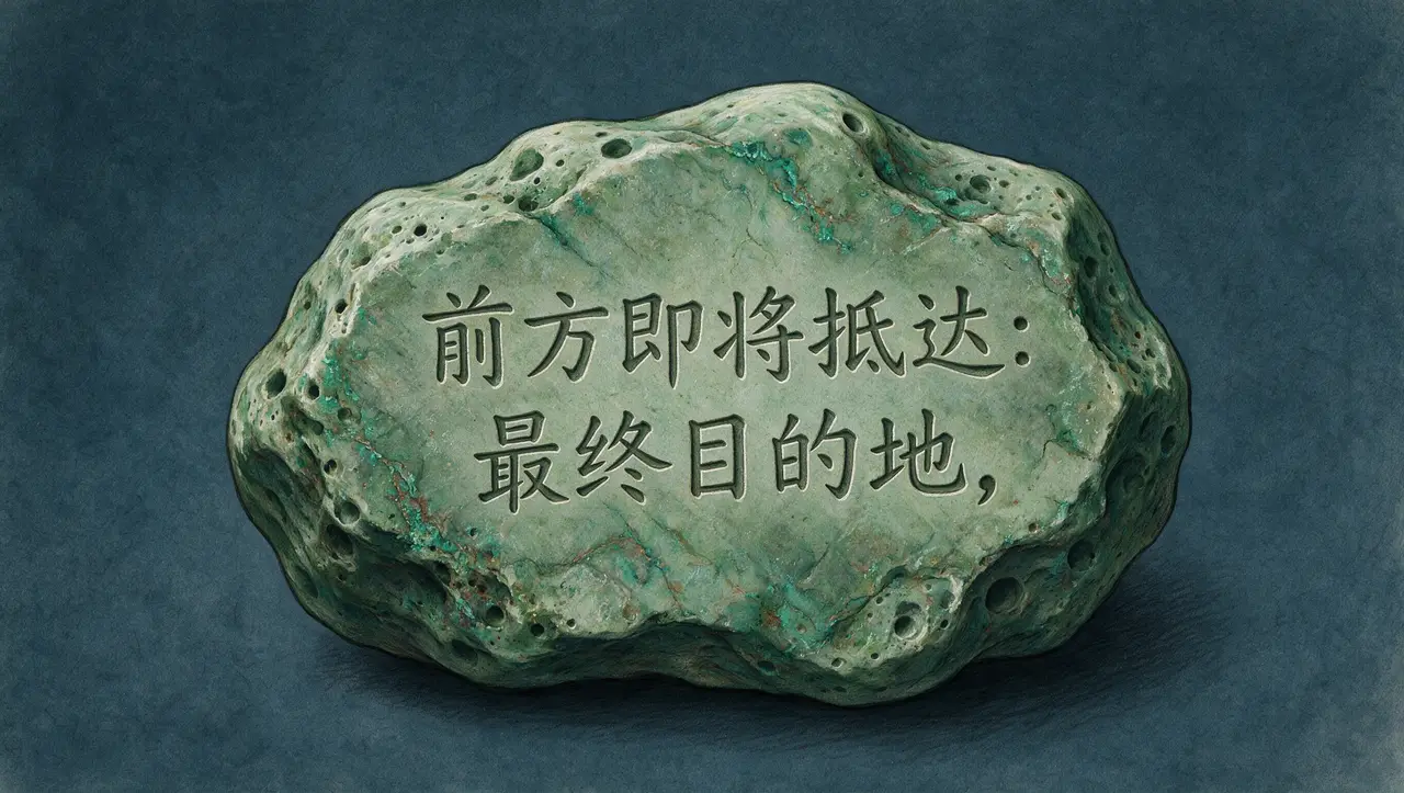 下一座岛|MTG-GEM-05|苔绿多孔岩指引石