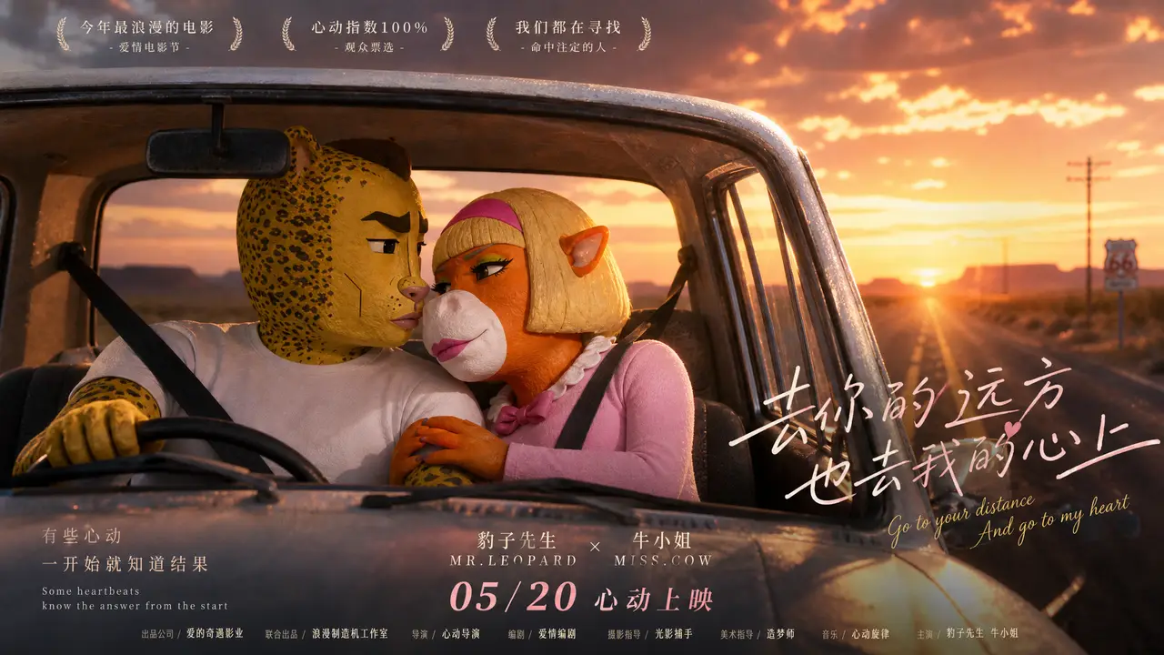 当豹拉爱上了牛来