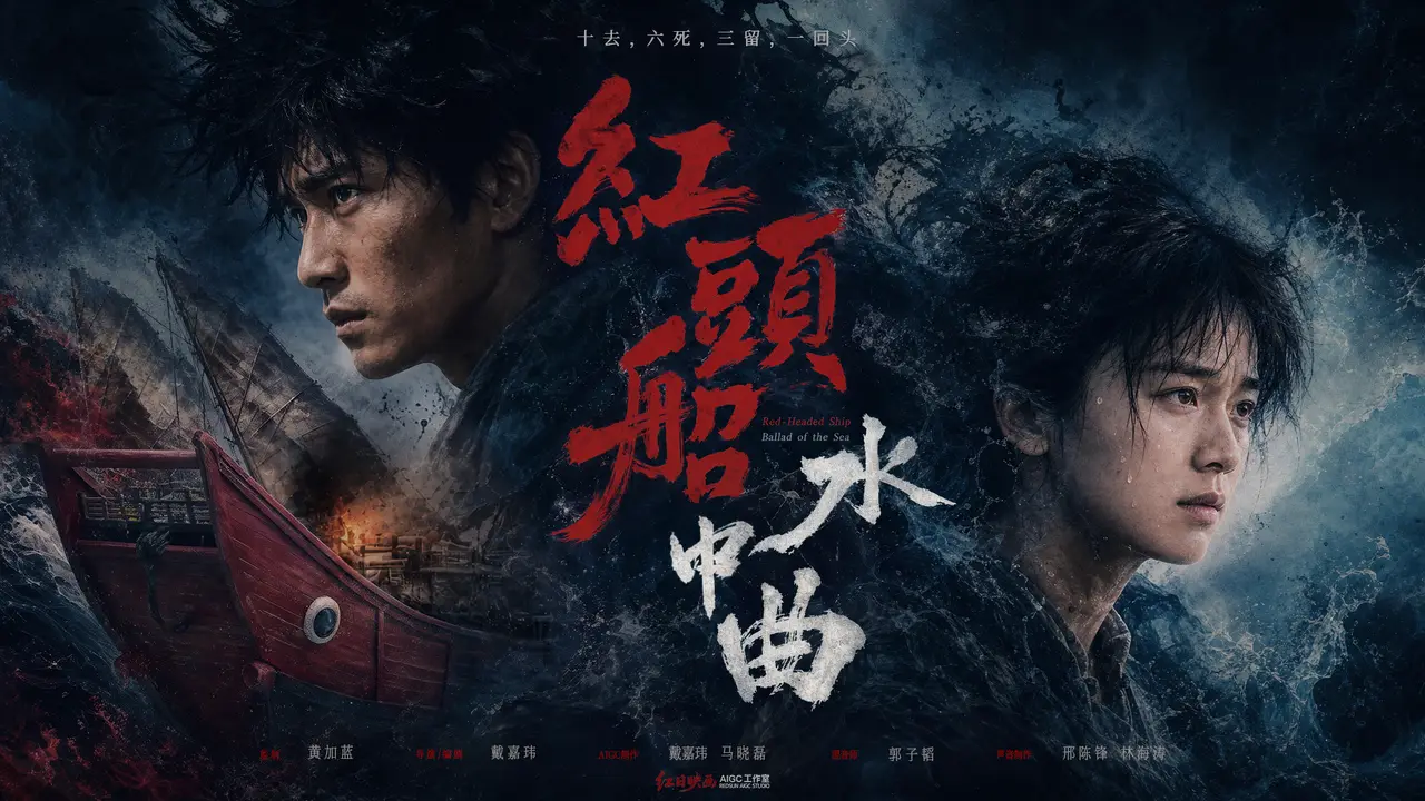 红头船·水中曲 | 一段潮汕过番客下南洋的凛冽序章 | Ai长片预告