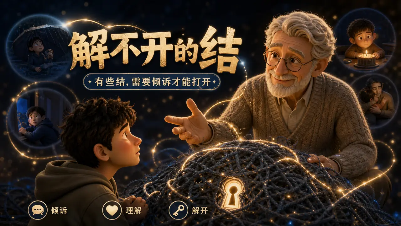 解不开的结|皮克斯故事板模板|封面