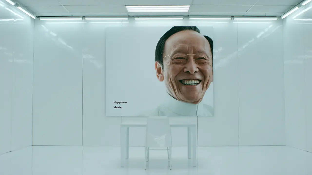 欢愉镇|情绪矫正中心-白色房间