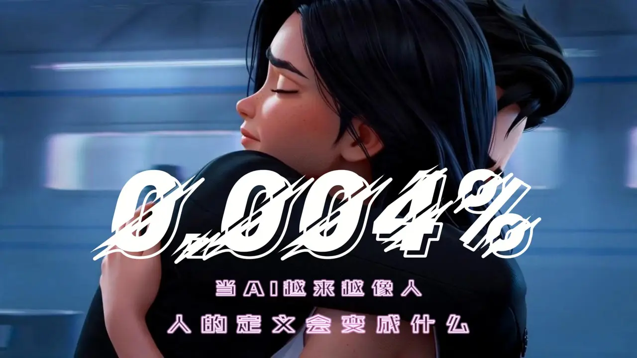 《0.004%》当AI越来越像人,人的定义会是什么?
