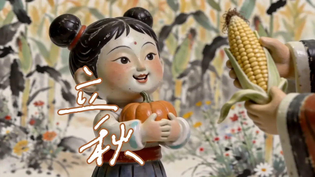 水墨陶俑|立秋