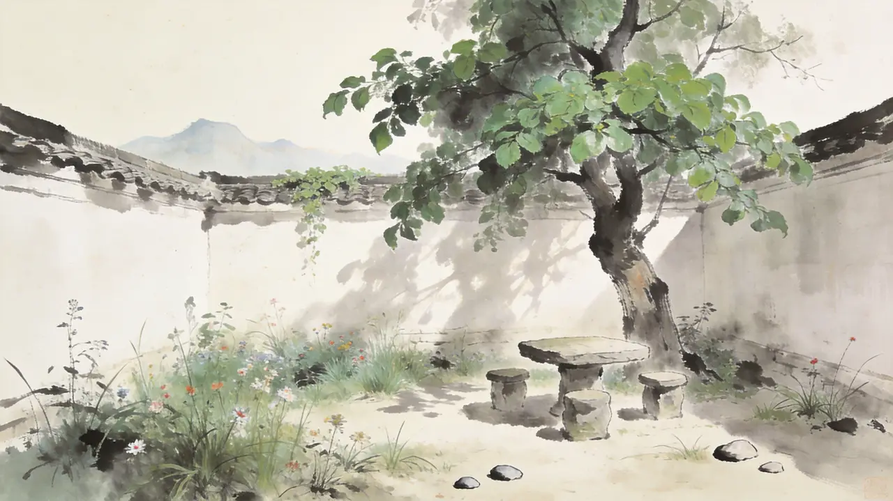 水墨陶俑|立秋｜图片节点 3