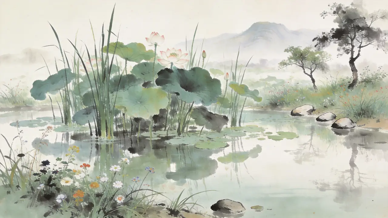 水墨陶俑|立秋｜图片节点 3