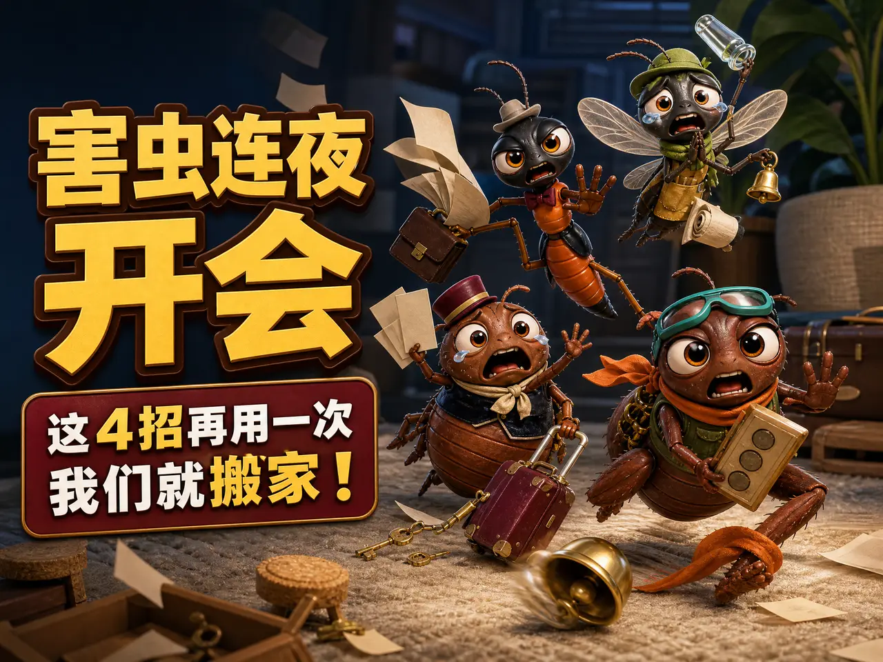 4种害虫连夜开会｜图片节点 15