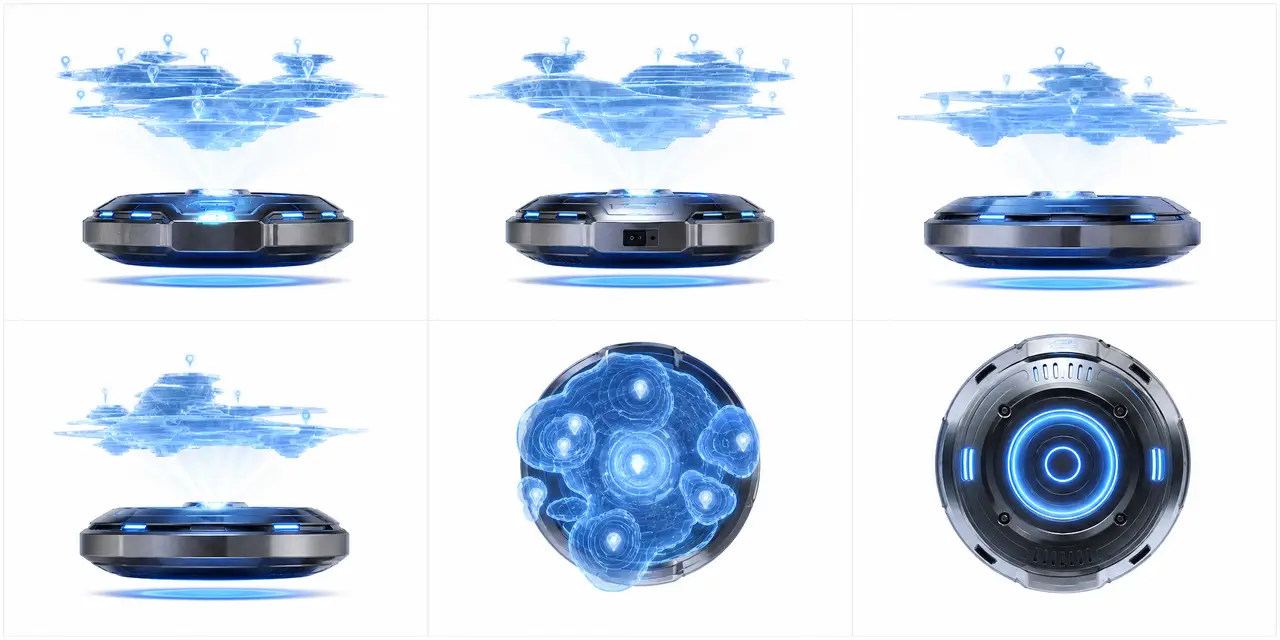鬼才设计师｜全息导览图