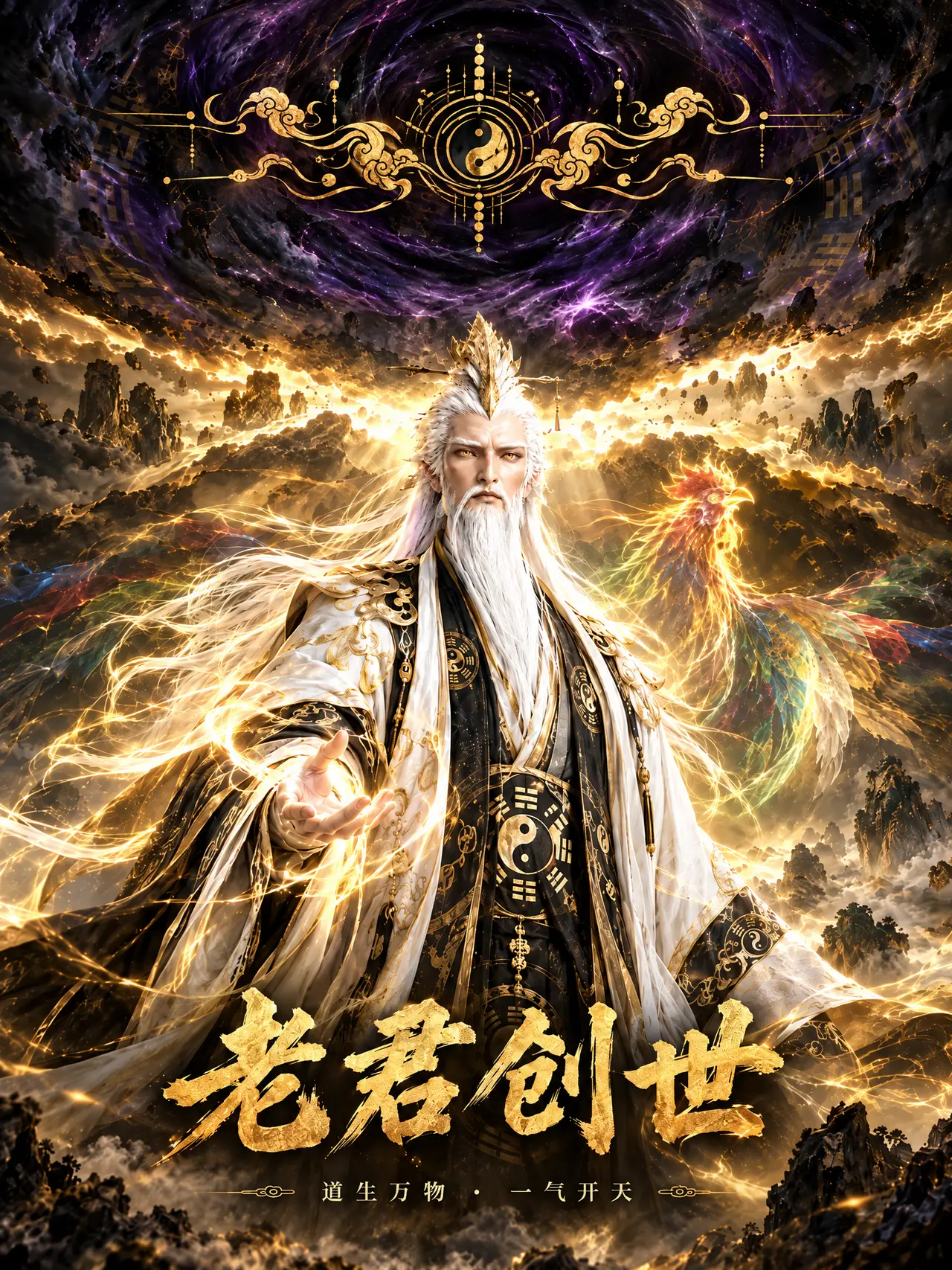 《亼灵传》第一回 老君创世