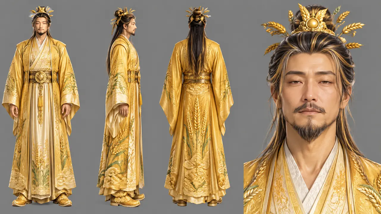 《亼灵传》第一回 老君创世|神兽年-角色设定图