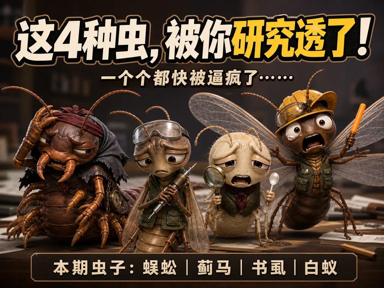 这4种虫,被你研究透了!
