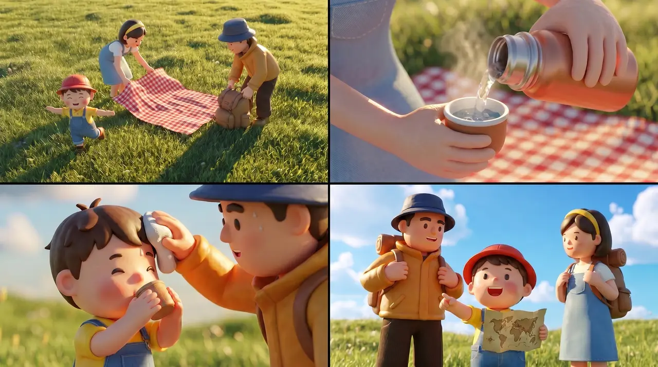 《春日寻宝记·全家总动员》 | 3D亲子治愈动画短片|第六幕-改