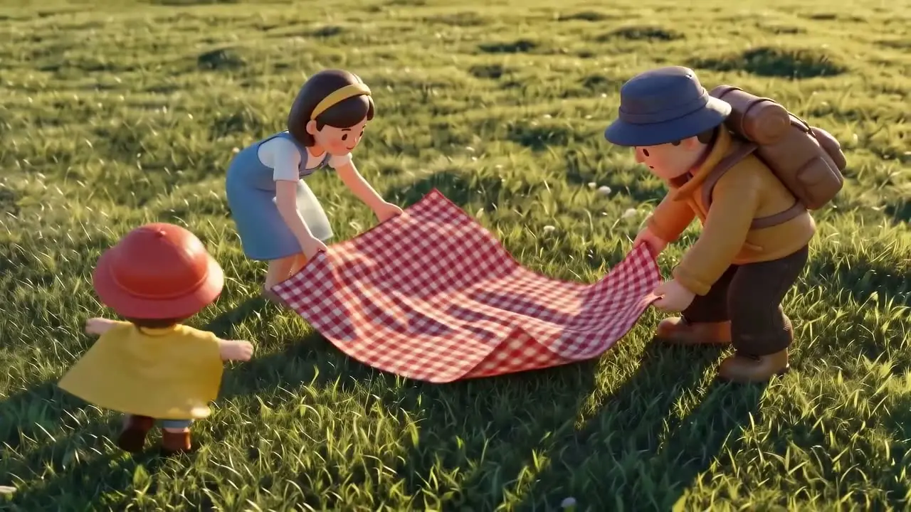 《春日寻宝记·全家总动员》 | 3D亲子治愈动画短片｜视频节点 10