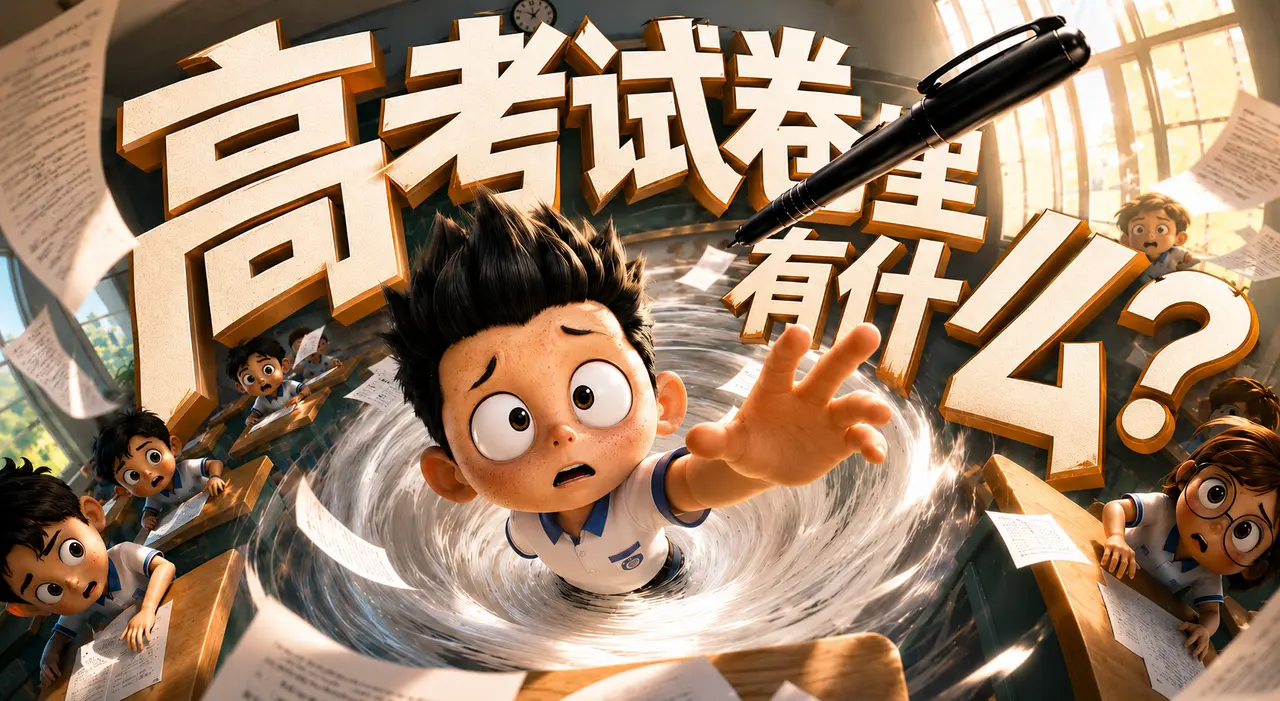高考试卷里有什么