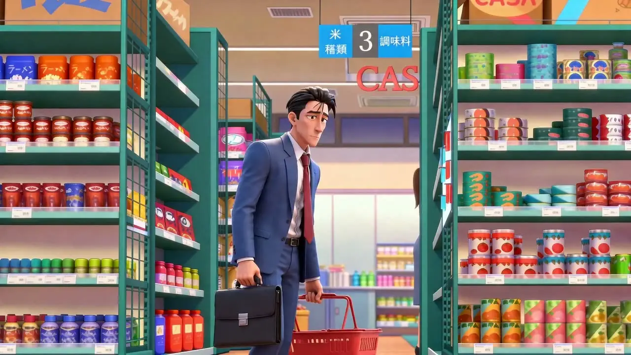 在超市后门吞云吐雾的二人（3D版）｜视频节点 39