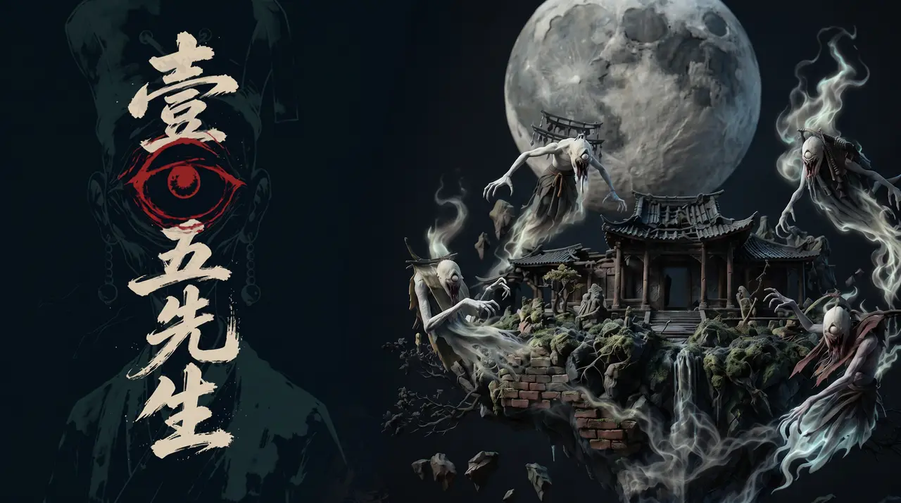【中式志怪短片】《一目五先生》｜鬼不食善，不食福，甚至不食恶｜图片节点 7