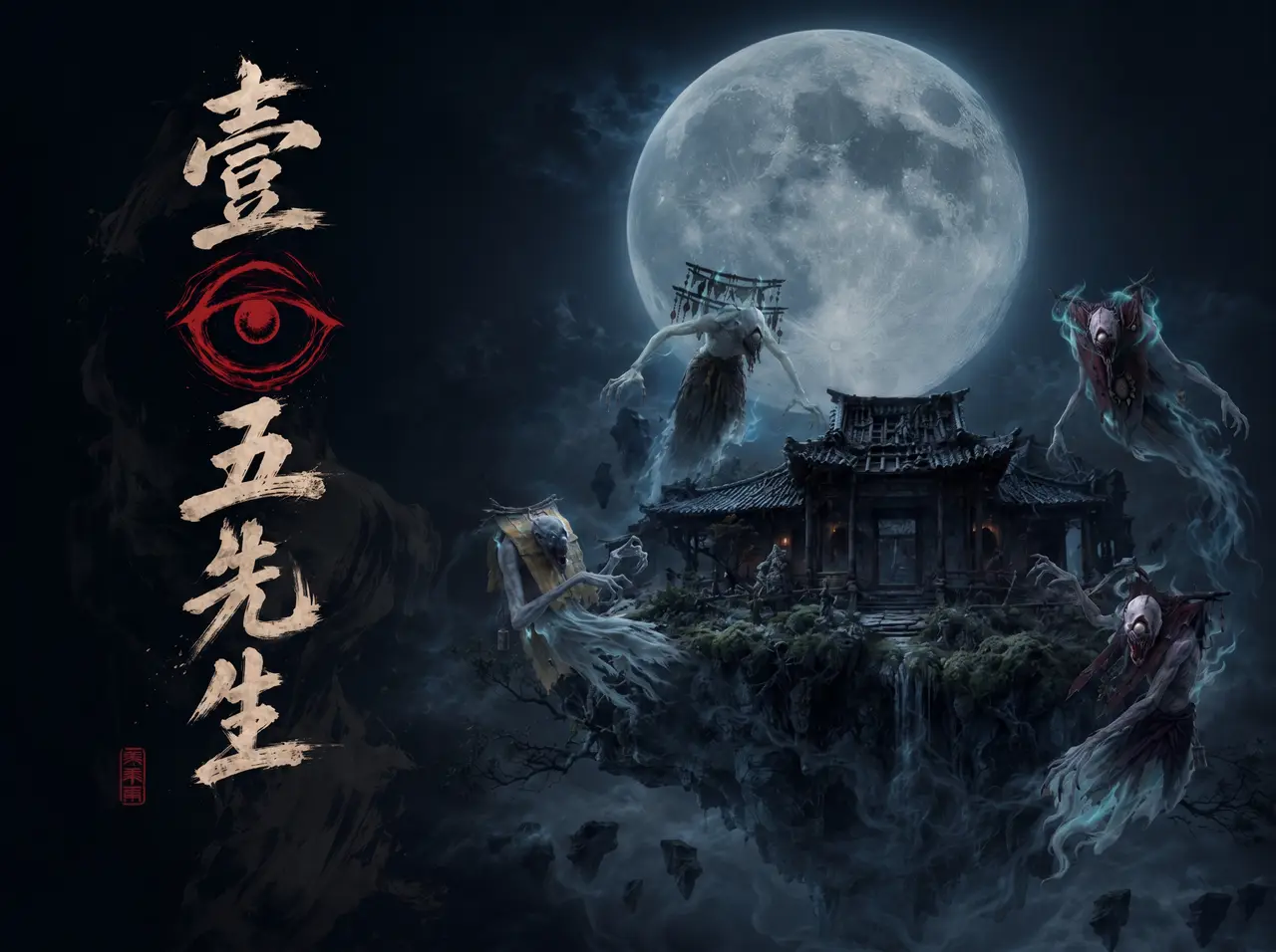 【中式志怪短片】《一目五先生》｜鬼不食善，不食福，甚至不食恶｜图片节点 2
