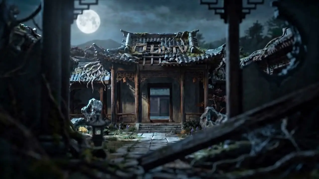 【中式志怪短片】《一目五先生》｜鬼不食善，不食福，甚至不食恶｜视频节点 2 - 副本