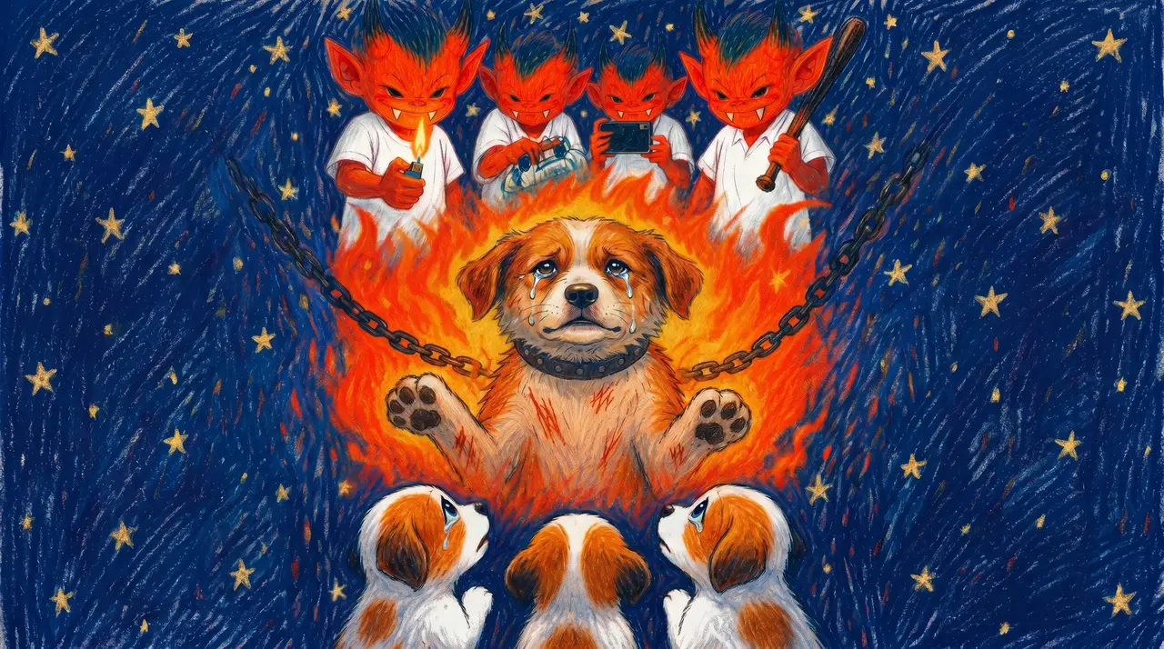 人间恶魔没人管,她站出来替孩子挡了
