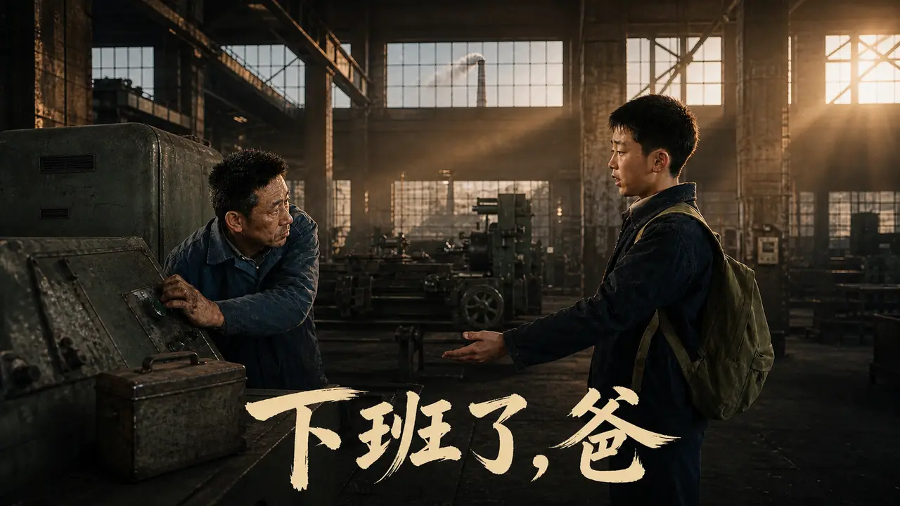 下班了，爸