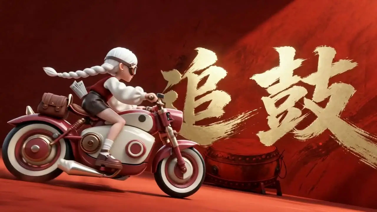 追鼓.端午赛龙舟非遗文化3D短片｜视频节点 2