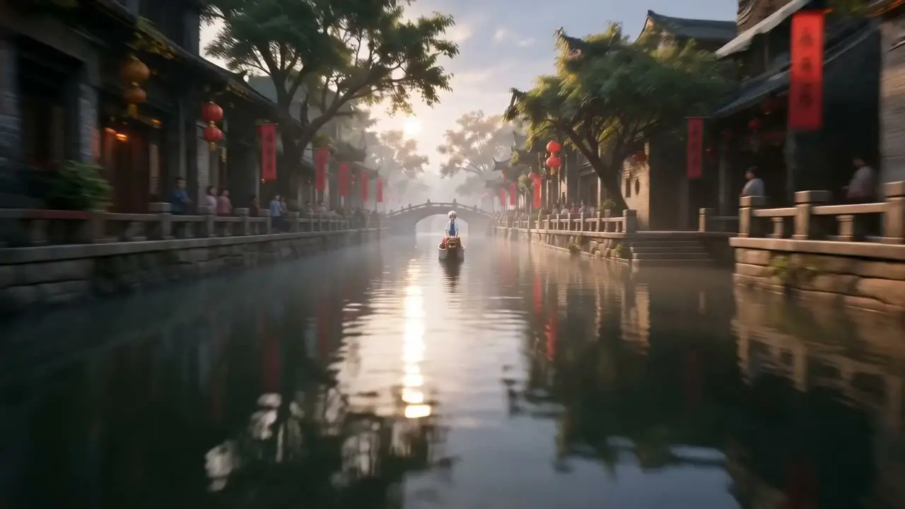追鼓.端午赛龙舟非遗文化3D短片｜视频节点 13
