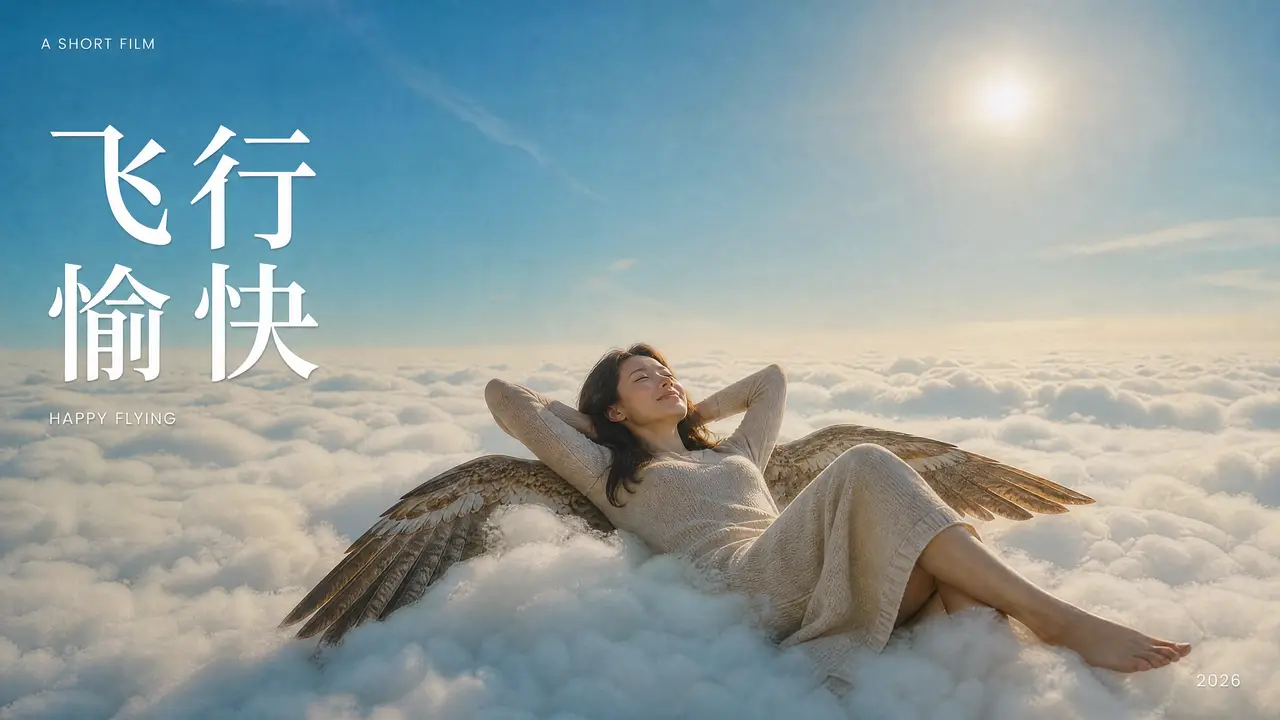 飞行愉快 -- 超现实AI创意短片｜图片节点 2