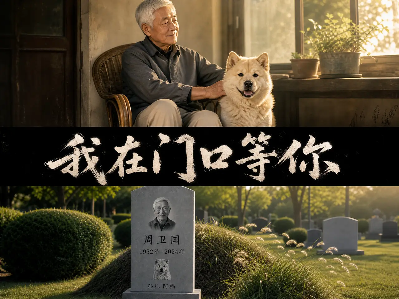 我在门口等你