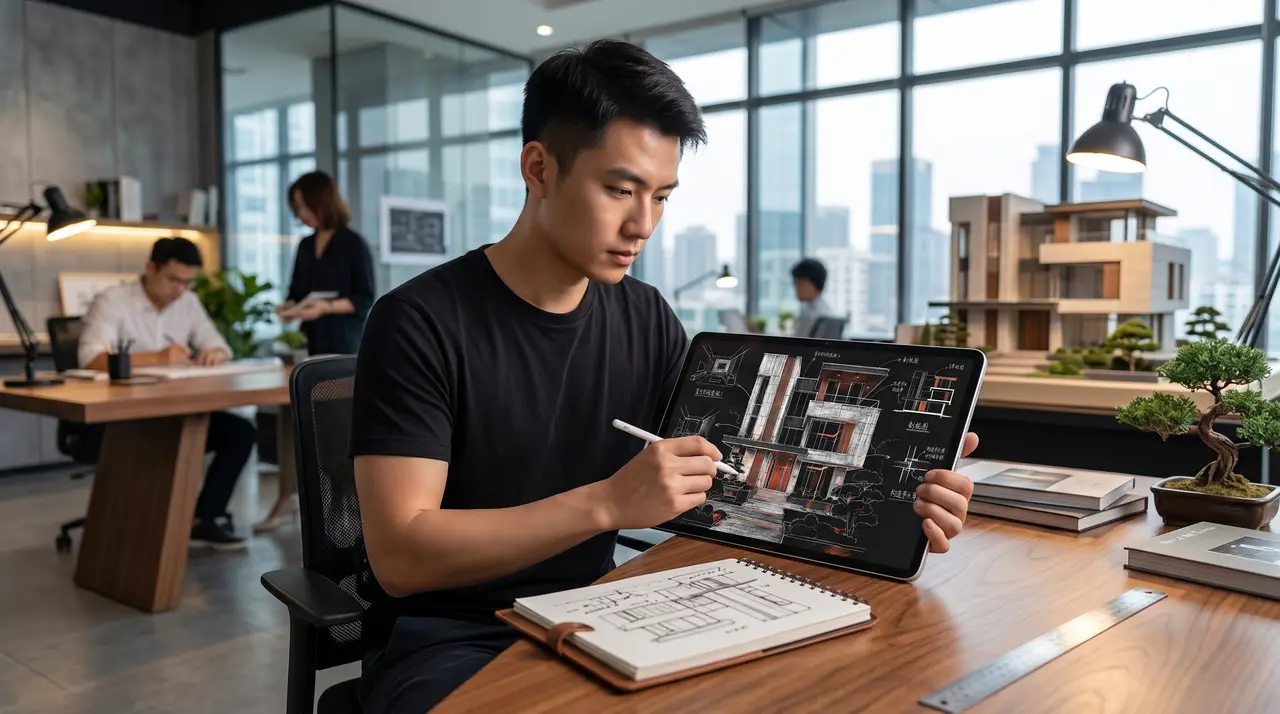 建筑方案设计全过程展示｜图片节点 22
