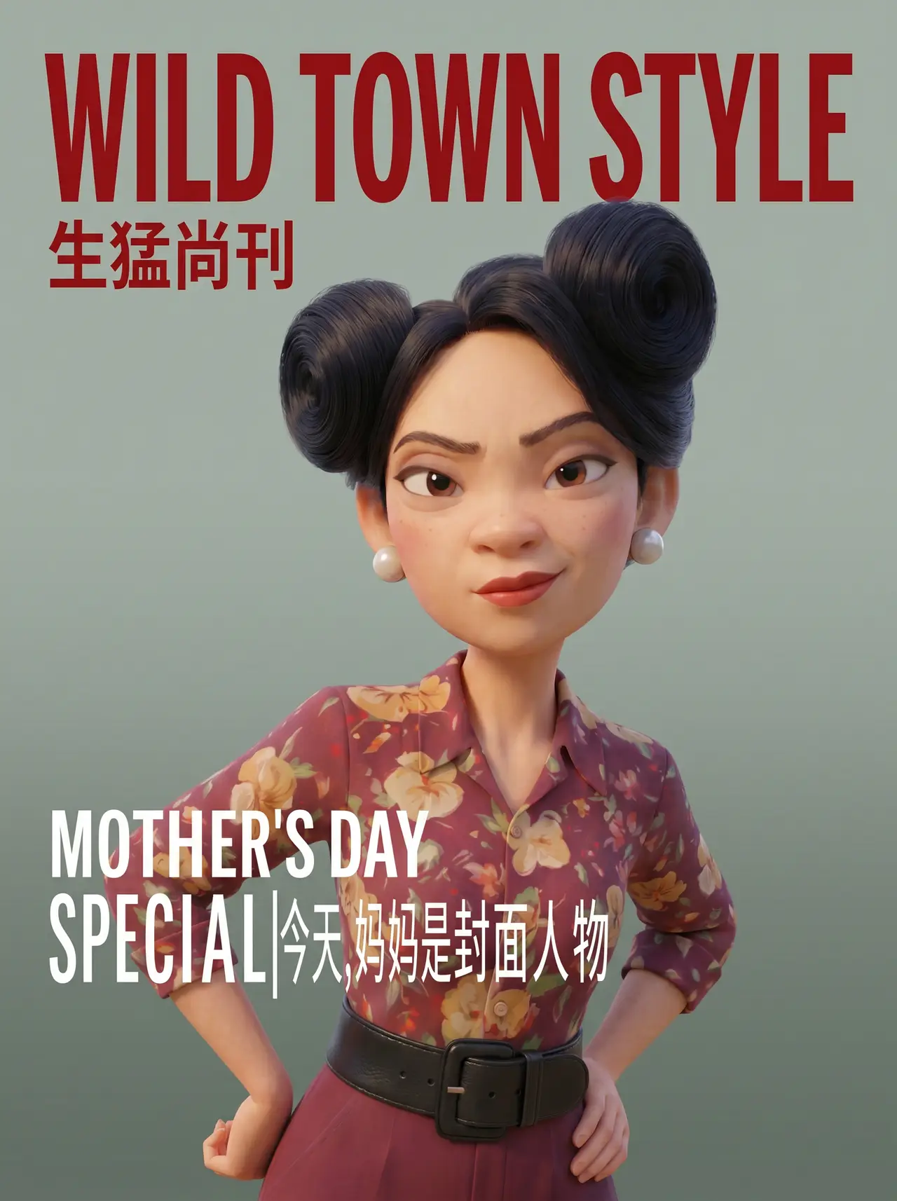 今天 妈妈是封面人物