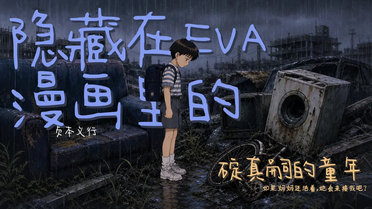 隐藏在eva漫画里的【碇真嗣的童年】