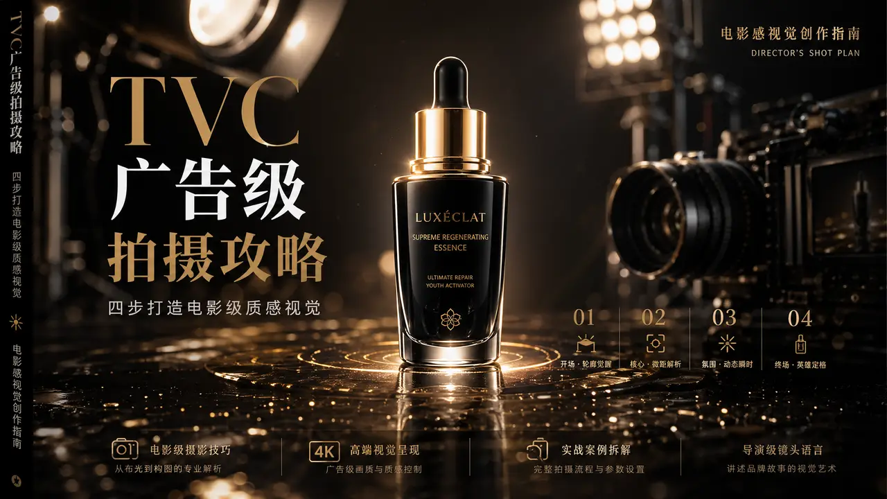 TVC拍摄攻略模板|电影级质感视觉