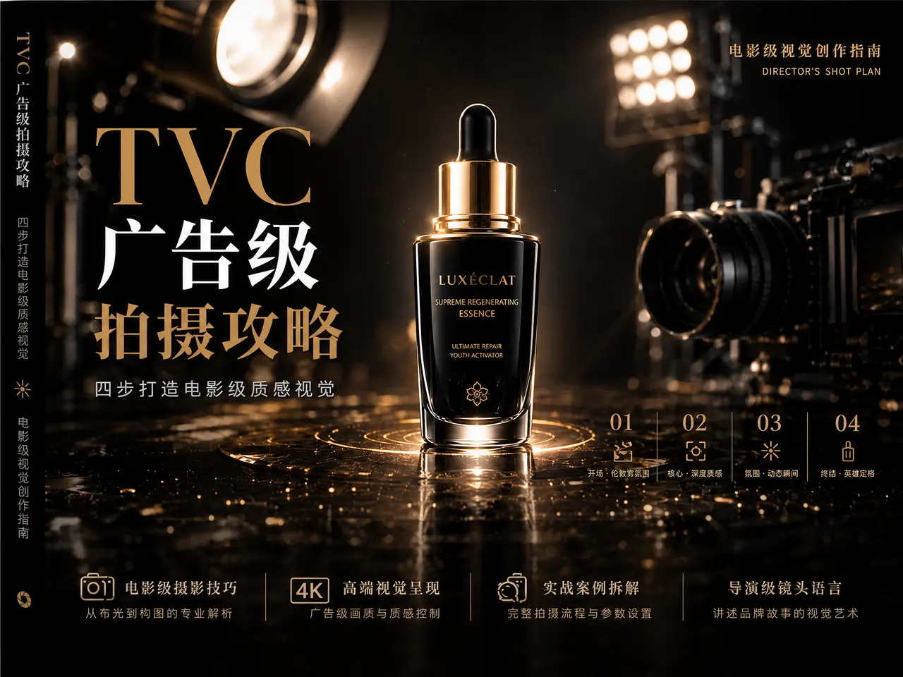 TVC拍摄攻略模板|电影级质感视觉|封面