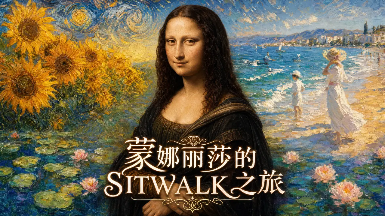 蒙娜丽莎的Sitwalk之旅