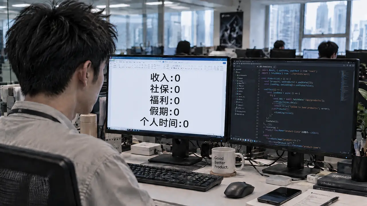 《我花2999买了一个自己》AI荒诞职场影视短剧｜图片节点 26
